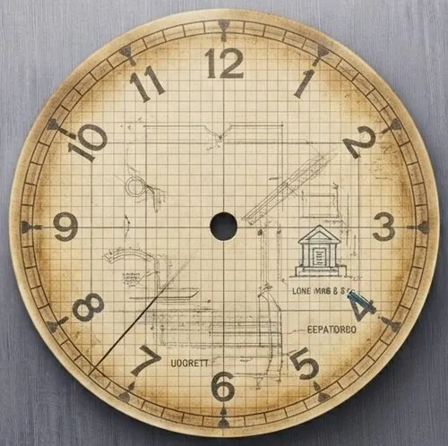 Original dial artwork for The Blueprint & Tape