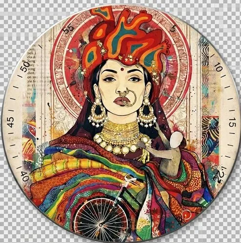 Original dial artwork for The Graffiti Collaboration